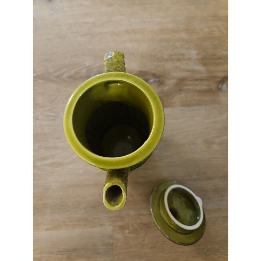 Vintage Royal Sealy Made in Japan‎ Green Tea Pot Greek Key Mid Century - Picture 4 of 6